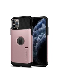 Resim Apple Uyumlu iPhone 11 Pro Max Kılıf, Spigen Slim Armor 