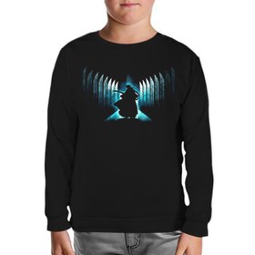 Resim Bleach - Byakuya Kuchiki Siyah Çocuk Sweatshirt 