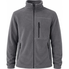 Resim Bizim Terzi Dsnm Füme Polar 3 Cepli Tam Fermuarlı Slim Fit Anti Pilling Tüylenme Yapmaz Hava Geçirmez Soft Shell Polar 