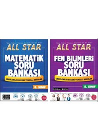 Resim Newton 8. Sınıf Matematik + Fen Bilimleri All Star Soru Bankası 2 