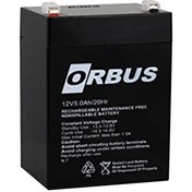 Resim Orbus 12V 5Ah Kuru Akü 