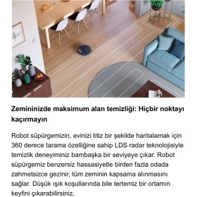 Resim Philips Lds Haritalama Teknolojili Akıllı Wi-Fi Bağlantılı 6000 Pa Emiş Güçlü Kuru Islak Temizlik Yapan Moplu Ev Tipi Akıllı Robot Süpürge 