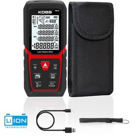 Resim KOBB KBL50 50m Profesyonel Li-ion Şarjlı Lazer Metre 