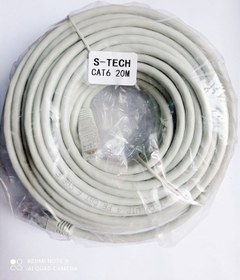 Resim S-Tech Cat 6 Pach Kablo 20 Metre 