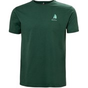 Resim Helly Hansen Shoreline 3.0 Erkek Yeşil Tişört 