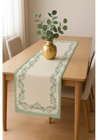 Resim Şık Dokulu Leke Tutmaz Masa Örtüsü Msrt005 Renkli 