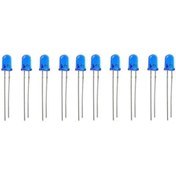 Resim Genel Markalar 5mm Mavi Led Paketi - 10 Adet 