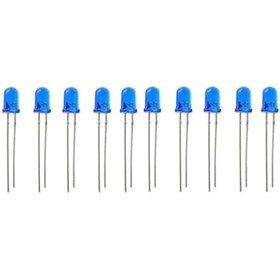 Resim Genel Markalar 5mm Mavi Led Paketi - 10 Adet 