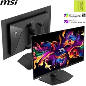 Resim MSI 26.5 MAG 273QP QD-OLED X24, Oyun Monitörü, WQHD, 16:9, Flat, QD-OLED, 240Hz, 0.03ms, FreeSync Premium Pro 