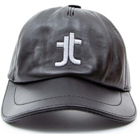 Resim Tamer Tanca Unisex Vegan Siyah Deri Şapka 524 Tt Rap Sapka Sk22/23 Sıyah Dr Siyah 