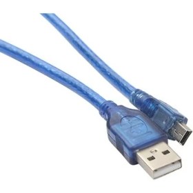 Resim Mini USB Mp3 Mp4 Şarj ve Data Kablosu 1,5m Harici HDD Kablosu 