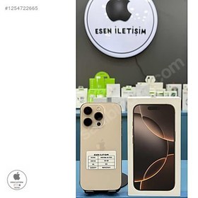 Resim Apple iPhone 16 Pro İkinci El TR | 128 GB | Çöl Titanyum 