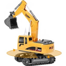 Resim 2.4 Ghz 6 Kanal 1:24 Rc Ekskavatör Oyuncak Rc Mühendislik Araba Alaşım ve Ekskavatör Rtr Çocuklar Için Noel Hediyesi | Rc Arabalar(Yurt Dışından) 