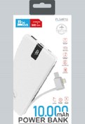 Resim Paleon 10000 Mah Taşınabilir Şarj Aleti Powerbank Led Göstergeli (Beyaz) 