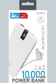 Resim Paleon 10000 Mah Taşınabilir Şarj Aleti Powerbank Led Göstergeli (Beyaz) 