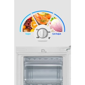 Resim Kumtel 5 Çekmeceli Dikey Derin Dondurucu 160L HFR-160 