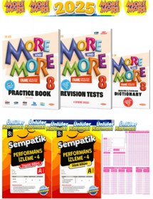 Resim Kurmay Yayınları More And More 8 Sınıf English Practice Book 