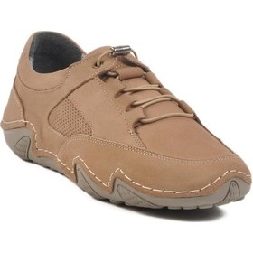 Resim Vizon Nubuk Hakiki Deri Erkek Günlük Ayakkabı 328 M Vizon 