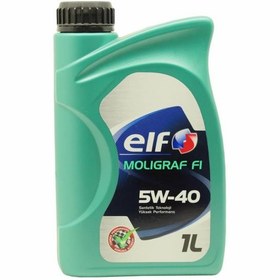 Resim Elf Moligraf F1 5W-40 1 Lt Yarı Sentetik Motor Yağı 
