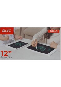 Resim Lcd Panel Yazı Tableti 12 İnç Btb-5 Smart Child Lock Lcd Panel Single Writing Tablet 