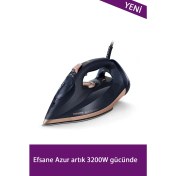 Resim Philips Azur 7500 Serisi 3200 W Buharlı Ütü - Yeni Seri Premium - LUCİOLE BEYAZ LAMBADER HEDİYE! 
