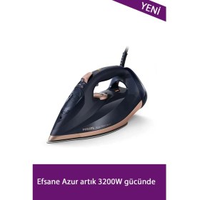 Resim Philips Azur 7500 Serisi 3200 W Buharlı Ütü - Yeni Seri Premium - LUCİOLE BEYAZ LAMBADER HEDİYE! 