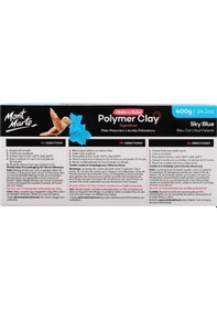 Resim Mm Make N Bake Polimer Kil Signature 400g - Sky Blue 