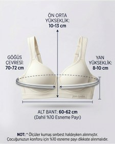Resim Lavint Homewear 4'lü Pamuklu Kız Çocuk Alıştırma Sütyeni Balensiz Çıkarılabilir Askılı Asorti 