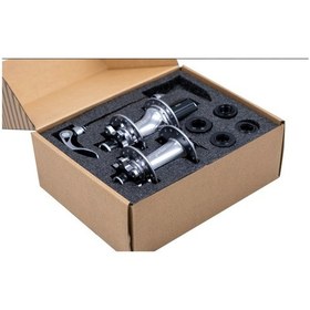 Resim Raptor - Göbek Seti 32h Gri 8 12s, Qr + Thru Axle, 8 10s Pul Dahil 6 Vida 