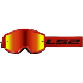 Resim Ls2 Charger Goggles Motokros Gözlük - Kırmızı 
