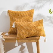 Resim 1 Jacquard teknolojili modern minimalist tarz kanepe, oturma odası ve ofis sandalyesi için yastık kılıfı 