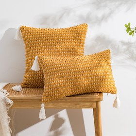 Resim 1 Jacquard teknolojili modern minimalist tarz kanepe, oturma odası ve ofis sandalyesi için yastık kılıfı 