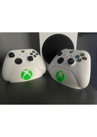 Resim Xbox Kontrolcü Tutucu Stand Beyaz 2 Li Set 