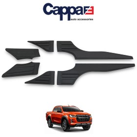 Resim Cappafe Isuzu D-Max 2021- Yarasa Yan Kapı Kaplama 6 Prç. N11.97 