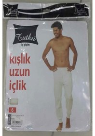 Resim Erkek Kışlık İnterlok Pamuk'lu Alt Uzun İçlik 0113 - 1 Adet 001 