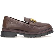 Resim Mammamia D25ka-3195 Kadın Hakiki Deri Casual Ayakkabı Kahverengi Kahverengi 