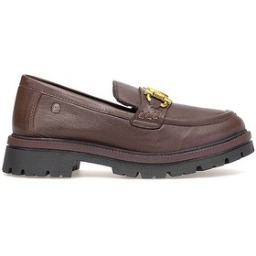 Resim Mammamia D25ka-3195 Kadın Hakiki Deri Casual Ayakkabı Kahverengi Kahverengi 