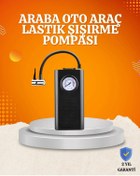 Resim Taşınabilir Elektrikli Oto Motosiklet Bisiklet Lastik Şişirme Pompası 