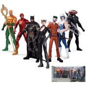 Resim New 52 Super Heroes vs. Super Villains 7 Pack Figure Set 