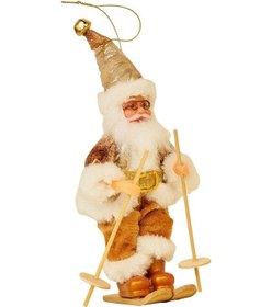 Resim Suntek Baba Bebek Kapalı Masa Şömine Yılbaşı Baba Kayak Şekil Dekorasyon Stil D 