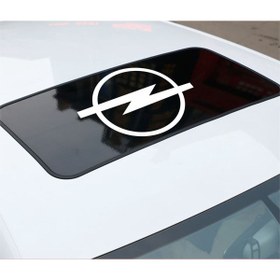 Resim nehay shop Opel Sunroof özel yeni sticker Siyah 