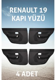Resim Renault Europa 19 Kapı Döşemesi 4"lü Set 1990/1999 Fiber 