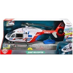 Resim Dickie Toys, 203719035, Airbus H145 Oyuncağı, Işıklı & Sesli, Manuel Vinç, Pervane, Açılabilir Kapılar Ve Arka Kapak, Sedye, 1:24, 54 Cm 