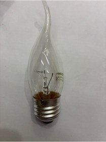 Resim Ulbay Halojen ( 40w & E27 ) ( Sarı Renk ) Şeffaf Mum Ampul 