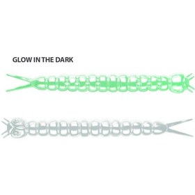 Resim Libra Lures Slight Worm Cheese Suni Yem 000 - Glow Uv Green-38mm 18547-37345 