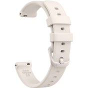 Resim Garmin Lily 2 Starlight Color İçin Silikon Saat Kayışı 