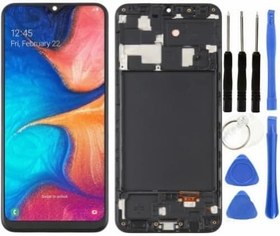 Resim Samsung A20 Uyumlu Lcd Ekran Dokunmatik Full Çıtalı TFT SM-A205 