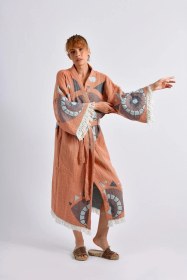 Resim Brandsmithshop Brick Evil Eye Kimono Çok Renkli 