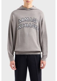 Resim Armani Exchange Erkek Kazak 6dzm2y Zm4nz 17ac Gri Gri 