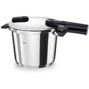 Resim Fissler Vitaquick Glossy Düdüklü Tencere 6 Litre Gümüş 